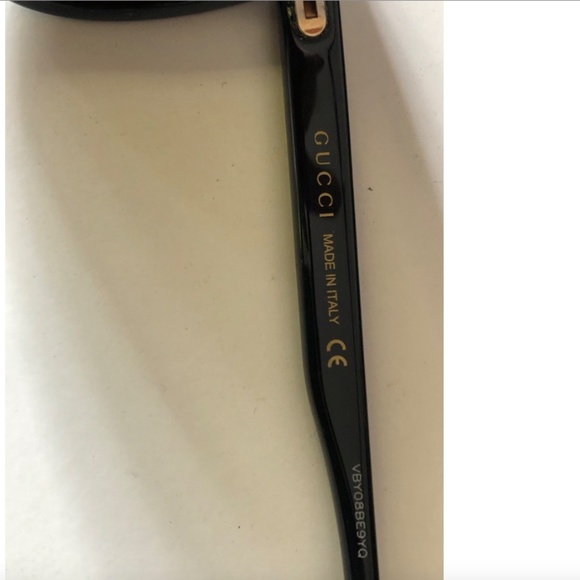 GUCCI 62mm Shield Sunglasses in black - Picture 8 of 12